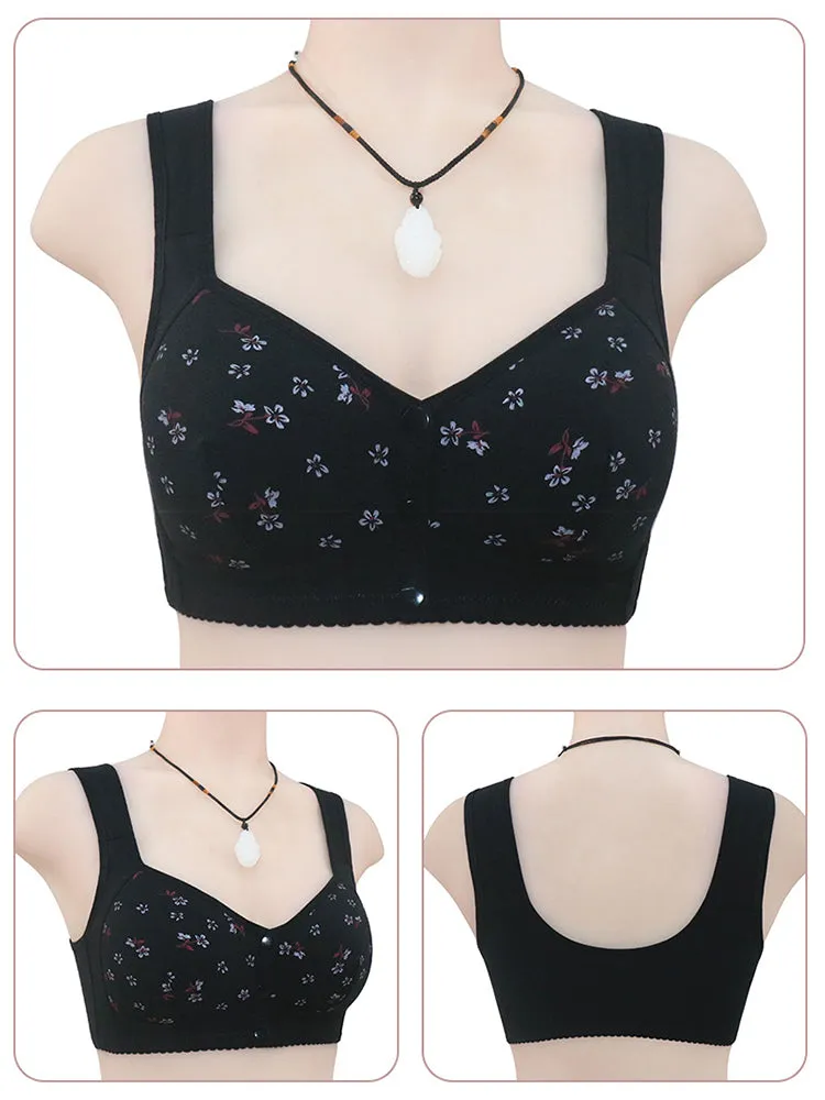 Women's Comfort Wireless Front Close Bra