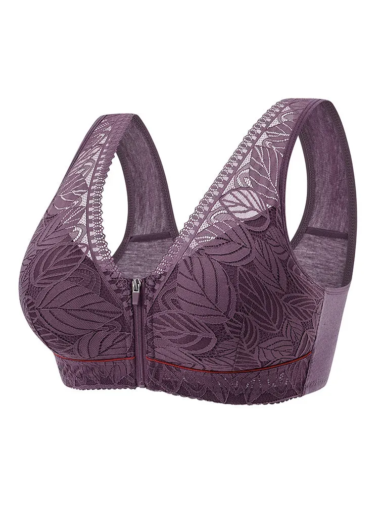 Women's Comfort Wireless Front Close Bra