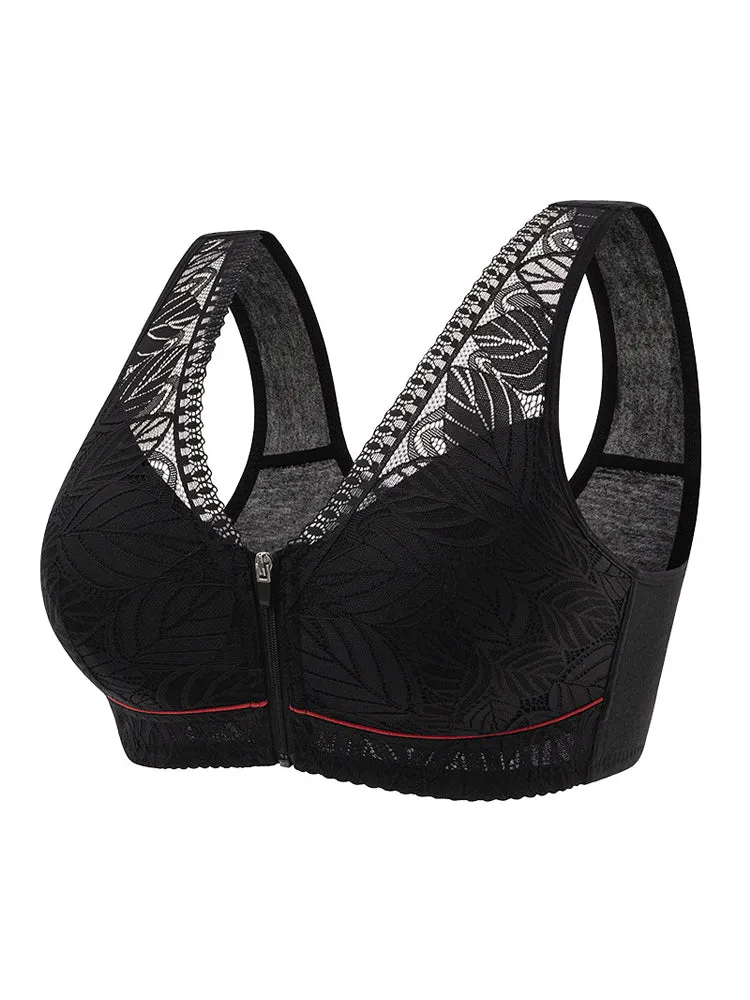 Women's Comfort Wireless Front Close Bra