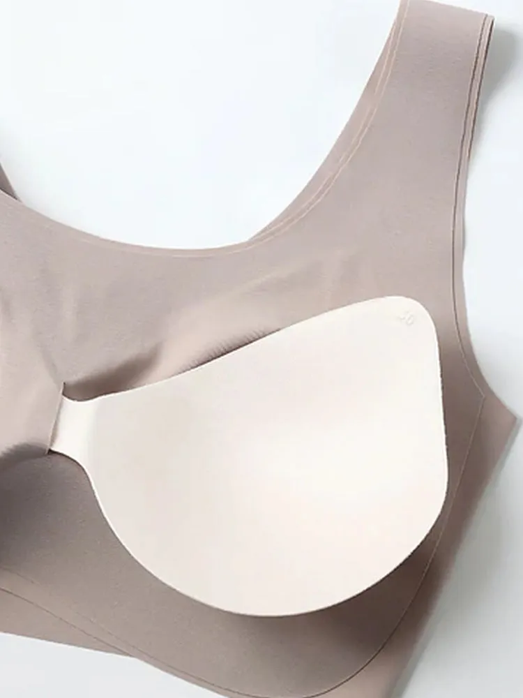 Women's Comfy Sleep Smoothing Scoop Pull-Over Wireless Bras
