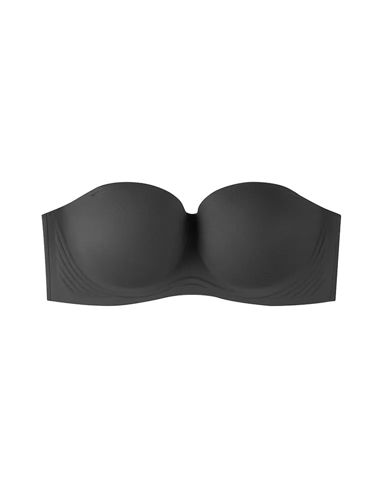 Women's Strapless Bra Non-Slip Seamless Minimizer Bras
